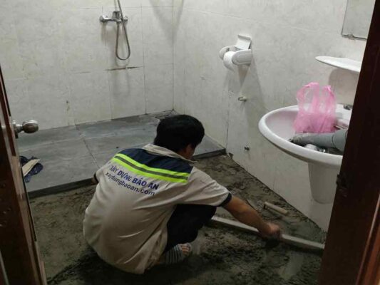 Tư vấn chống thấm nhà vệ sinh ở TPHCM, chống thấm nhà vệ sinh cũ