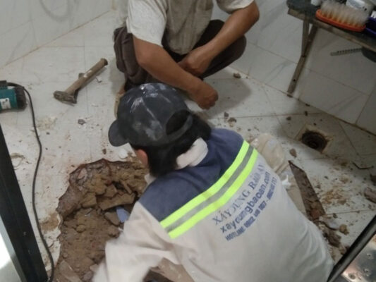 Chống thấm nhà vệ sinh với sika