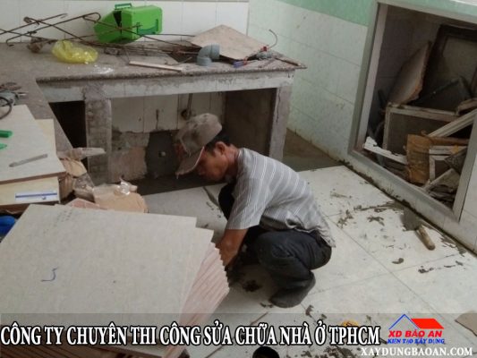 Thi công sửa chữa nhà chuyên nghiệp