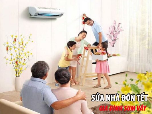 Sửa nhà đón tết