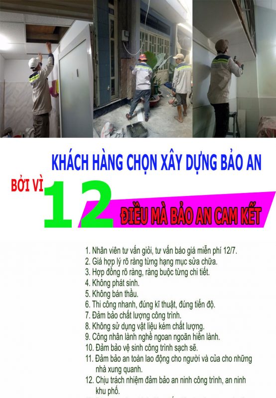 Công Ty Sửa Chữa Nhà – Bảo An