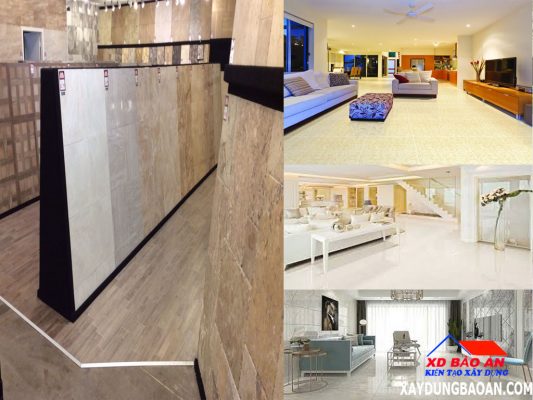 Mẫu gạch ốp lát nền phòng khách đẹp nhất 2020