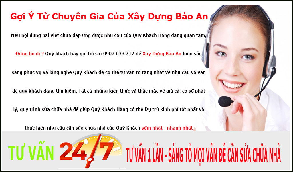 Công Ty Sửa Chữa Nhà – Bảo An