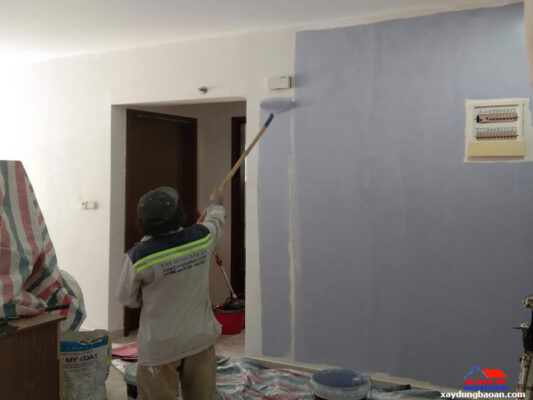 sơn nhà bao nhiêu tiền 1m2