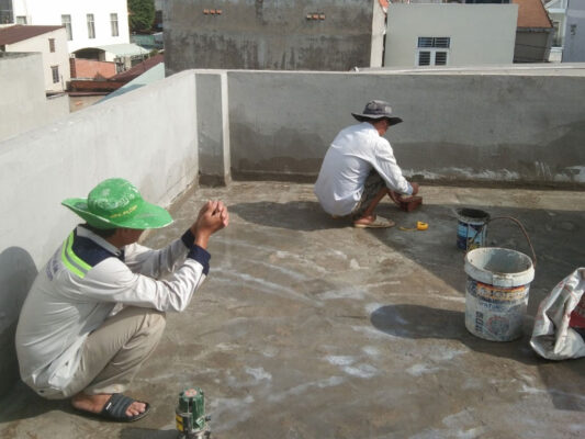 Dịch vụ chống thấm sân thượng tại quận 1