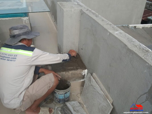 Kova chống thấm sân thượng