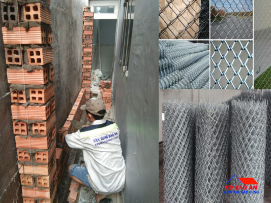 Báo giá xây hàng rào lưới B40