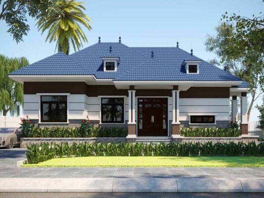 Cải tạo nhà cấp 4 thành biệt thự giá rẻ