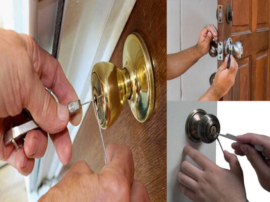 Cách sửa khóa bằng tô vít