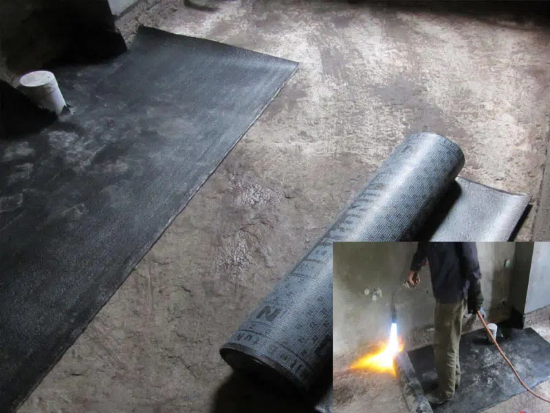 Vì sao cần phải chống thấm nhà tắm? 3 Chống thấm nhà tắm bằng màng khò