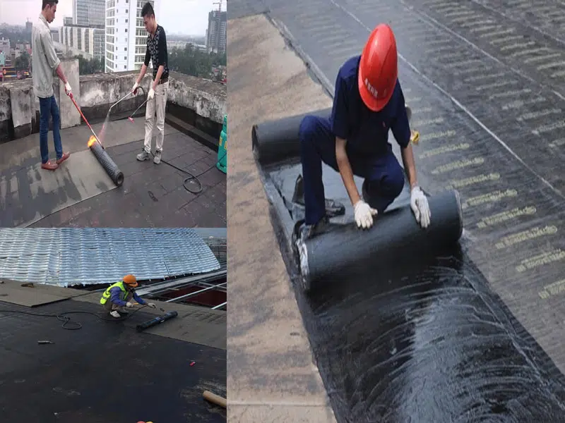 Tư vấn chống thấm nhà vệ sinh bằng màng khò