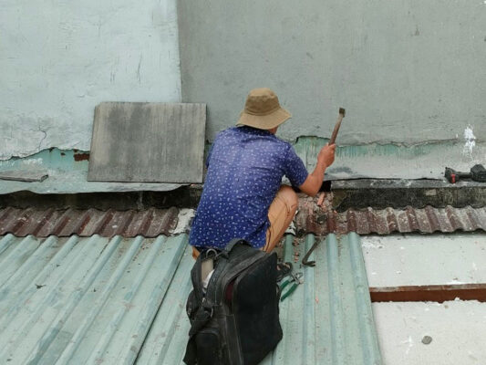 Thợ chống dột mái tôn tại quận 5