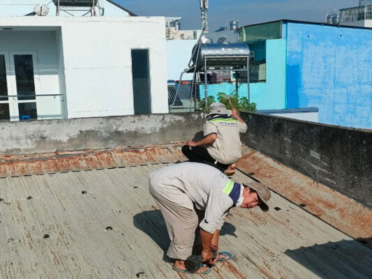 thợ chống dột mái tôn tại quận Bình Thạnh