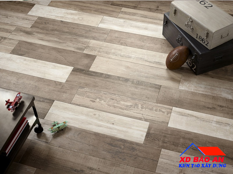 Các hình thức lát gạch nền giả gỗ