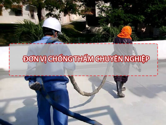 Các phương pháp chống thấm chuyên nghiệp