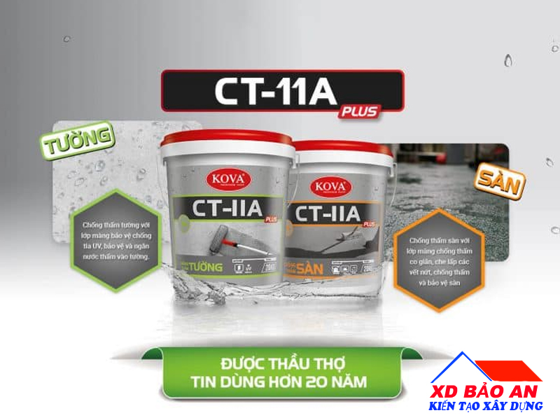Sơn chống thấm nhà vệ sinh cao cấp KOVA CT11A 