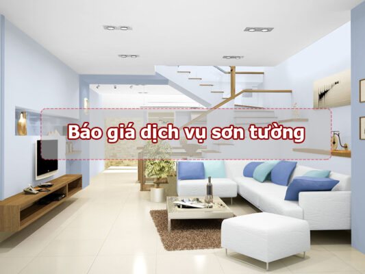 Báo giá dịch vụ sơn tường TPHCM