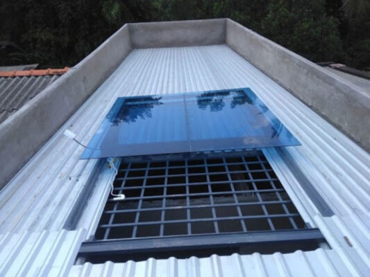 Giếng trời mái tôn và cách làm giếng trời cho nhà mái tôn