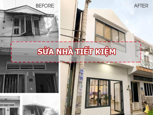 Kinh nghiệm sửa nhà tiết kiệm có "một không hai"