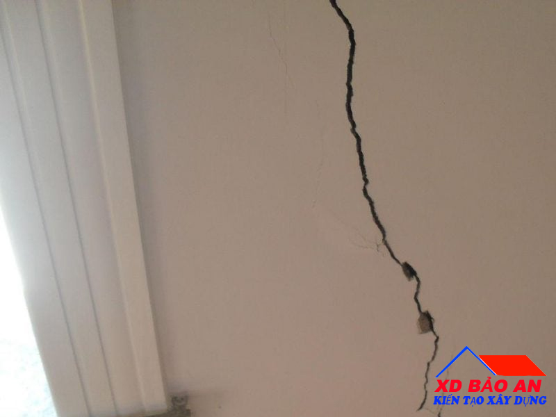 Các kiểu tường nhà bị nứt