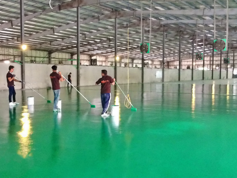 Chống thấm sàn bằng sơn Epoxy