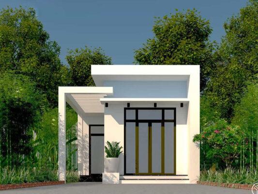 Màu sơn nhà đẹp bên ngoài nhà ống hot năm 2023