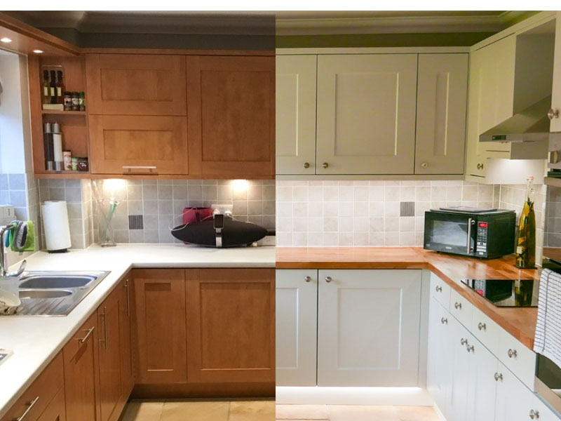 Sử dụng vật liệu mới để cải tạo nhà bếp cũ thành mới