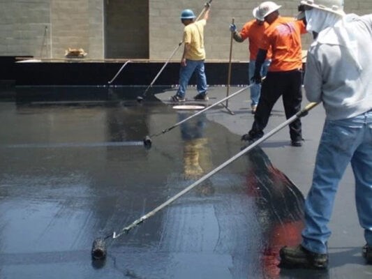 Chống thấm hai thành phần bitum