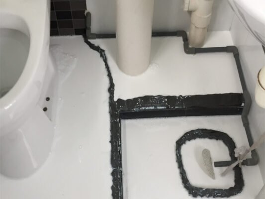 Chống Thấm Nhà Vệ Sinh bằng Nhựa Đường