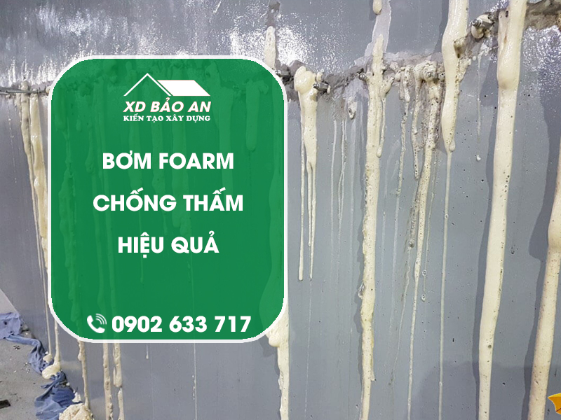 Bơm Foam Chống Thấm – Giải pháp hiệu quả từ Công ty Xây dựng Bảo An 1 Bơm Foam Chống Thấm – Giải pháp hiệu quả từ Công ty Xây dựng Bảo An