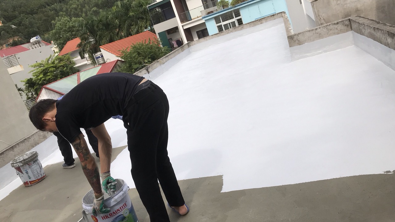 Nguyên lý hoạt động của chống thấm gốc acrylic