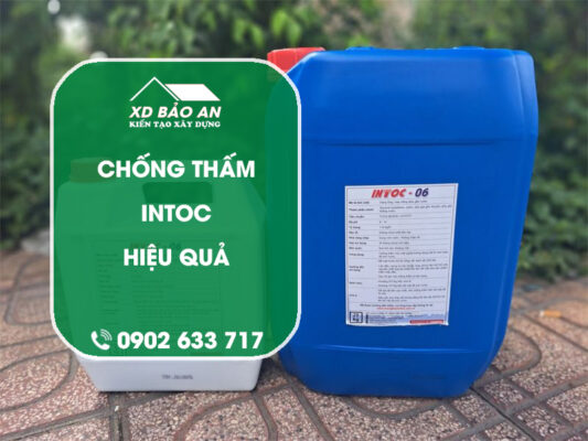 Chống thấm InToc - Giảip pháp chống thấm hàng đầu của Công Ty Xây Dựng Bảo An