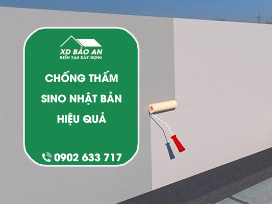 Chống thấm Sino Nhật Bản - Giải Pháp Chống Thấm Hoàn Hảo Cho Mọi Công Trình