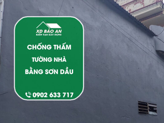 Sơn dầu chống thấm là gì và cách sử dụng để chống thấm