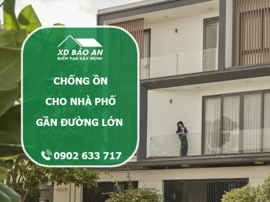 Chống ồn cho nhà phố