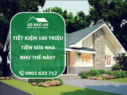 Tôi đã tiết kiệm 100 triệu khi sửa nhà như thế nào?