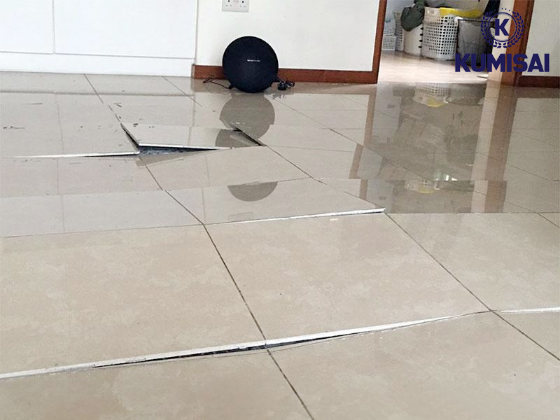 Dấu hiệu nhận biết sàn bị bong gạch
