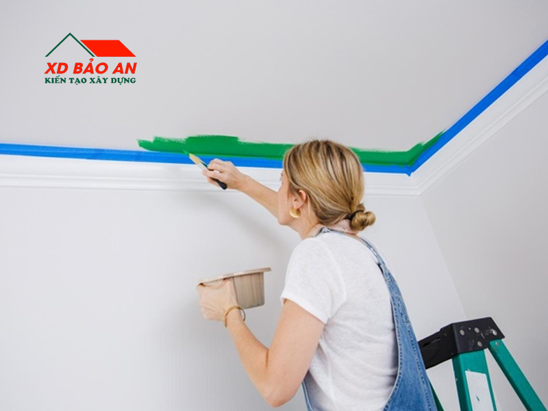 Sơn lại trần nhà: Bí quyết để không bị bong tróc sau vài năm 2 Sơn lại trần nhà: Bí quyết để không bị bong tróc sau vài năm