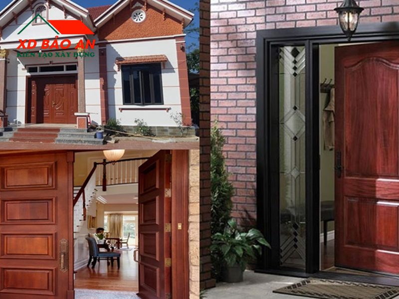 Cách hóa giải nếu cửa chính và cửa hậu đã xây thẳng hàng