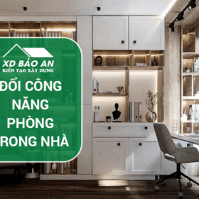Đổi công năng phòng trong nhà - từ kho thành phòng làm việc tại nhà: Những điều cần biết trước khi sửa