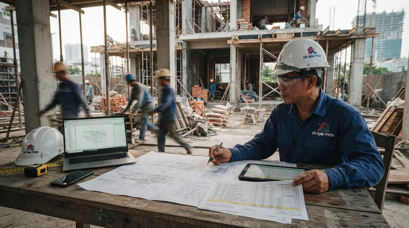 Báo giá xây dựng nhà HCM mới nhất 2026 trọn gói từ A-Z 1 Bảng báo giá xây dựng nhà HCM trọn gói và phần thô mới nhất 2026