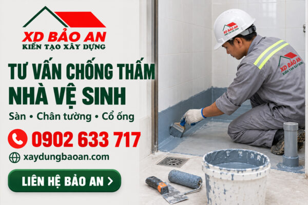 Liên hệ tư vấn chống thấm nhà vệ sinh Bảo An